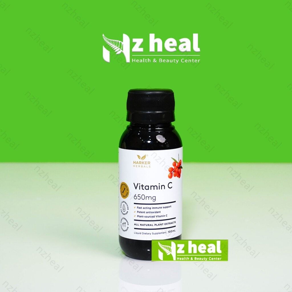  Siro Vitamin C tăng đề kháng Harker Herbals Vitamin C 650mg 100ml 