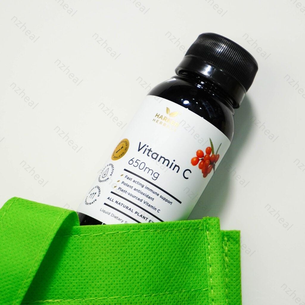  Siro Vitamin C tăng đề kháng Harker Herbals Vitamin C 650mg 100ml 