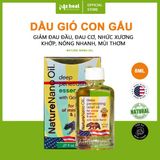  [Hỏa tốc] Dầu gió con gấu NATURE NANO OIL 8ml (Mỹ) - Date 06/2028 