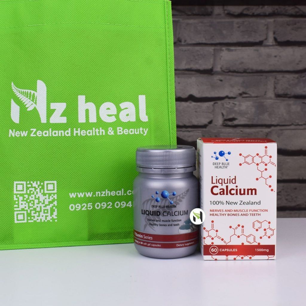  Set quà Tết An Khang Đoàn Viên: Viên Canxi Liquid Calcium + Dầu gió Nanogize + Kem đánh răng Comvita 