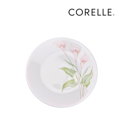 COMBO 4 Dĩa thủy tinh Corelle 106-LV-LP, hoa văn LilyVille, CB4-106-LV-LP - 17cm - Made in USA