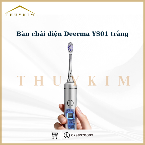 Bàn chải điện Deerma YS01 trắng NEW