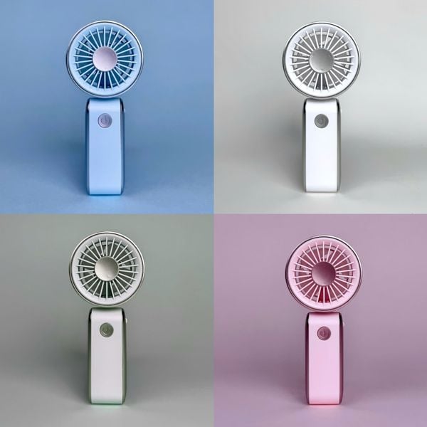 Quạt mini dùng pin sạc YM88265 - có dây đeo