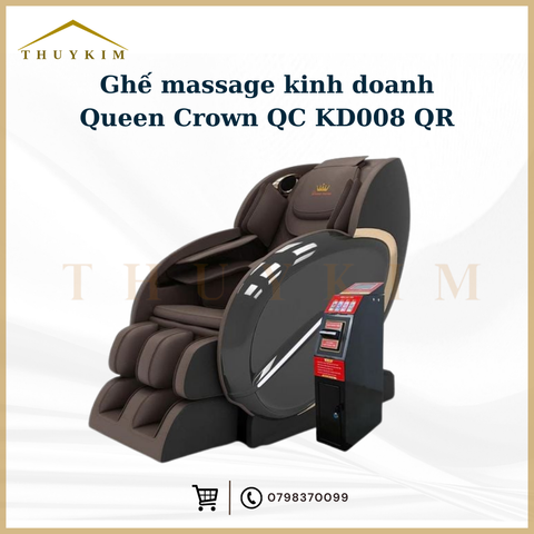 Ghế massage kinh doanh Queen Crown QC KD008 QR