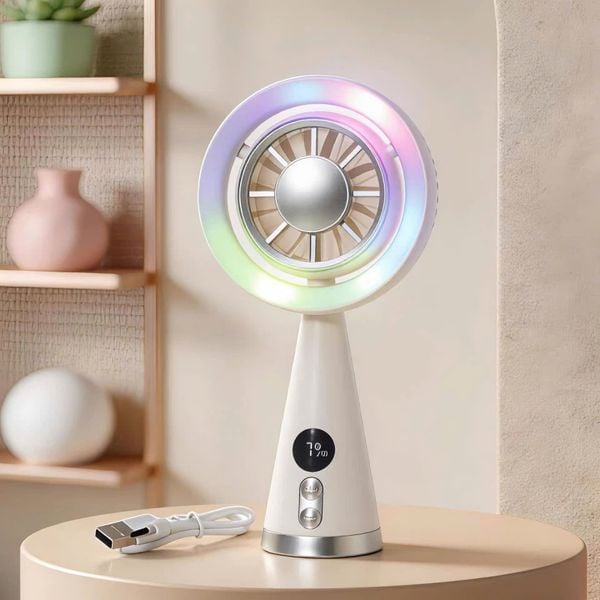 Quạt mini 1200mAh dùng pin sạc YS2638