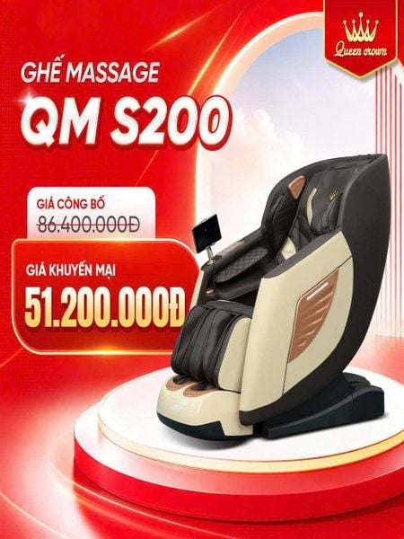 Ghế Massage Queen Crown QM S200