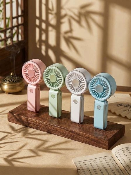 Quạt mini dùng pin sạc YM88265 - có dây đeo