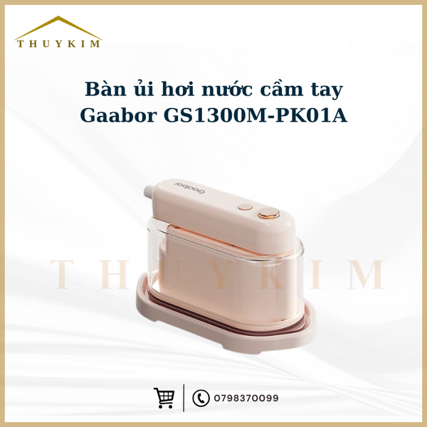 Bàn ủi hơi nước cầm tay Gaabor GS1300M-PK01A
