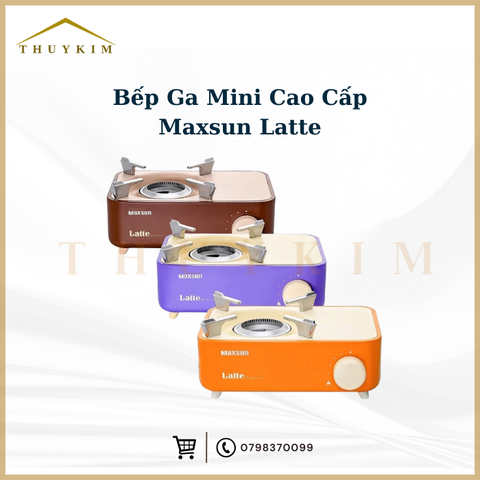 Bếp Gas Mini Cao Cấp Maxsun Latte