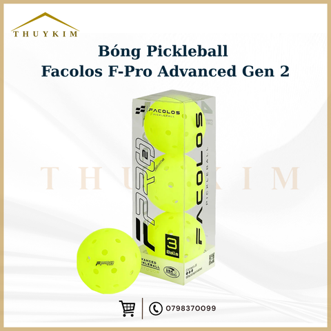Bóng Pickleball Facolos F-Pro Advanced Gen 2
