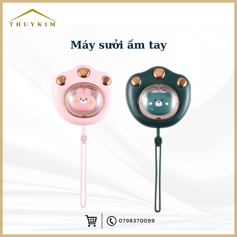 Máy sưởi ấm tay hình chân mèo