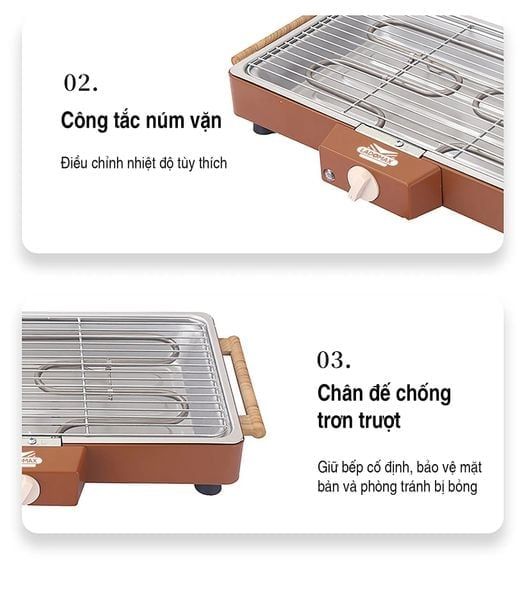 Bếp nướng điện Ladomax HA-1186
