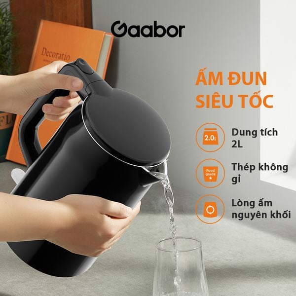 Bình đun siêu tốc Gaabor EK-20M01A