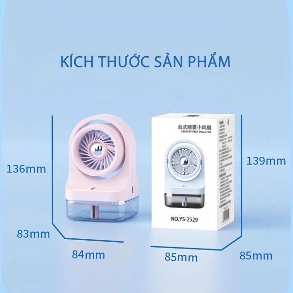 Quạt phun sương mini cầm tay YS2529