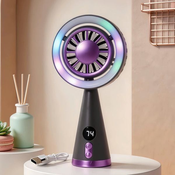 Quạt mini 1200mAh dùng pin sạc YS2638