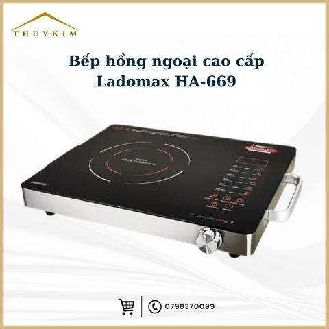 Bếp hồng ngoại cao cấp Ladomax HA-669