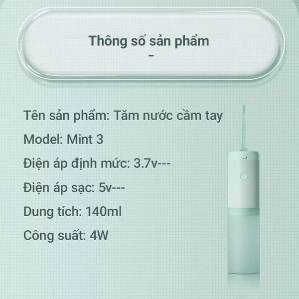 Máy tăm nước Enchen Mint 3