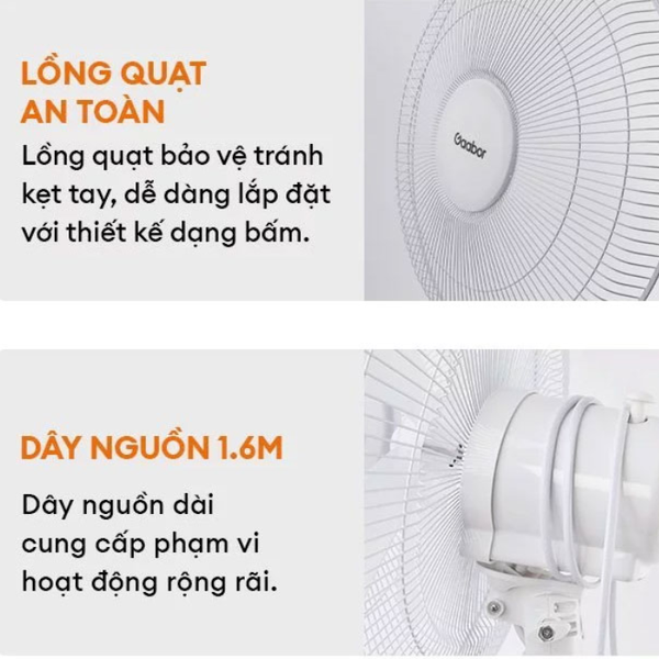 Quạt đứng Gaabor FM430M-WH05A