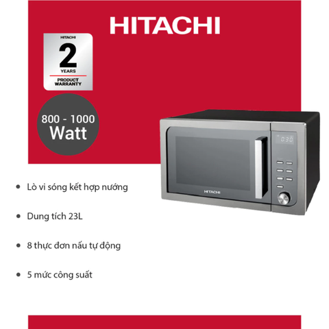 Lò vi sóng có nướng Hitachi HMR-DG2312