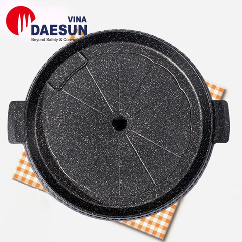 Chảo Nướng Chống Dính, Không Khói Maxsun (Tròn)