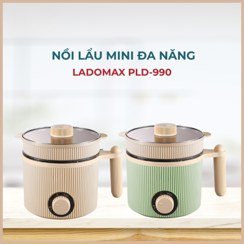 Nồi lẩu mini đa năng PLD-898 - lòng inox