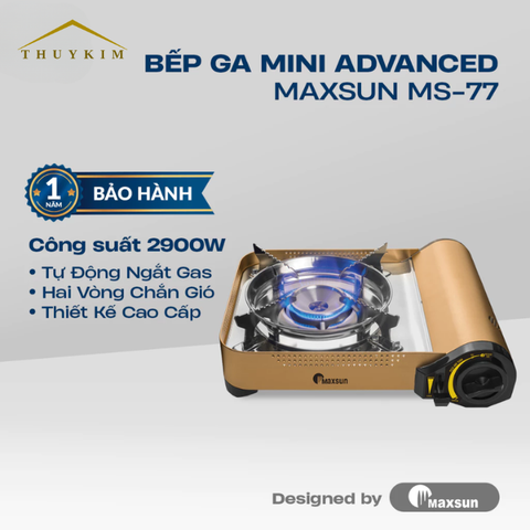 Bếp Gas Mini Maxsun MS-77