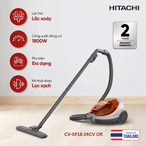 Máy hút bụi Hitachi CV-SF18 (24CV-OR)