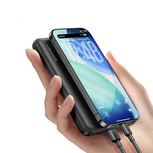 Pin Dự Phòng USAMS CD262 PB89 10000mAh 10W