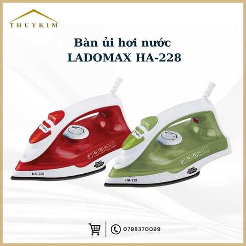 Bàn ủi hơi nước LADOMAX HA-228