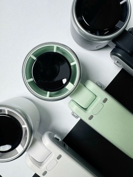 Quạt cầm tay gấp gọn Veeco VMF-07 | Kèm dây đeo cổ