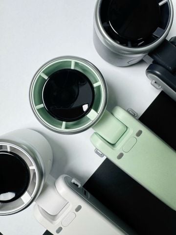 Quạt cầm tay gấp gọn Veeco VMF-07 | Kèm dây đeo cổ