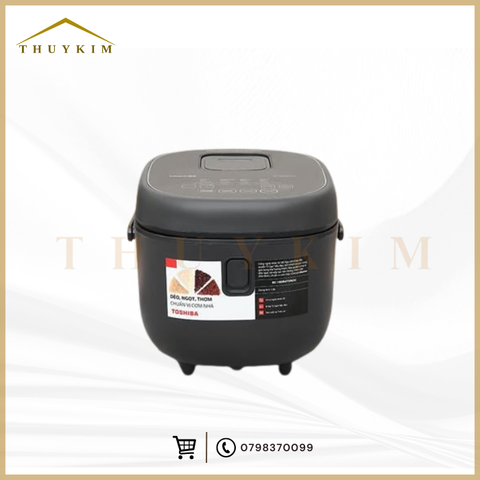 Nồi cơm điện tử Toshiba 1.8 lít RC-18DR4TVN(H) - Xám đậm