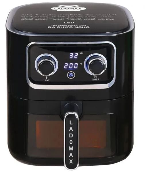 Nồi chiên không dầu Ladomax 10 Lít HA-5610