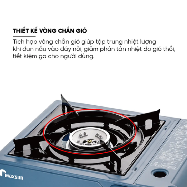 Bếp gas đơn Maxsun MS-520