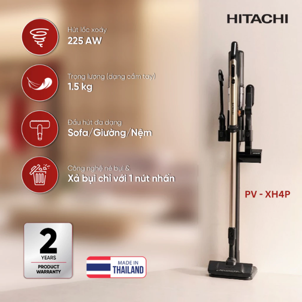 Máy hút bụi không dây Hitachi PV-XH4P