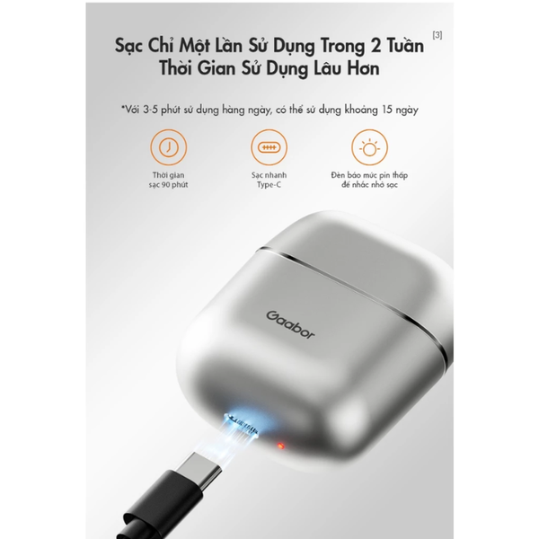 Máy Cạo Râu Mini Gaabor ER-T01