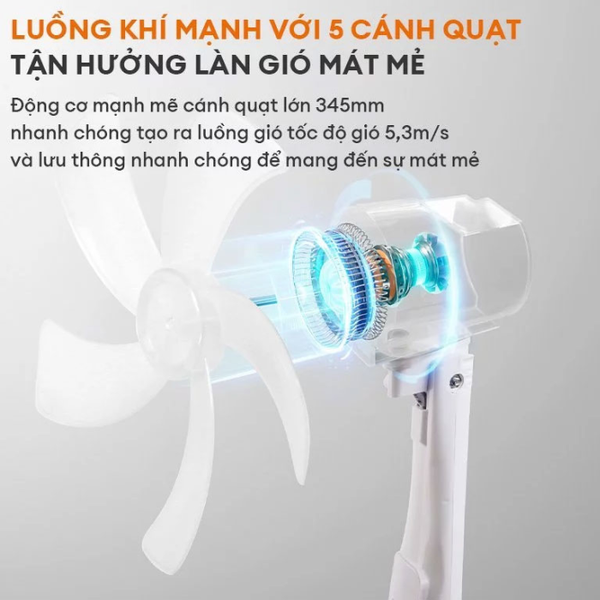 Quạt đứng Gaabor FM430M-WH05A