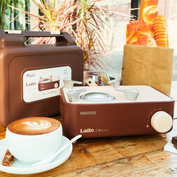 Bếp Gas Mini Cao Cấp Maxsun Latte