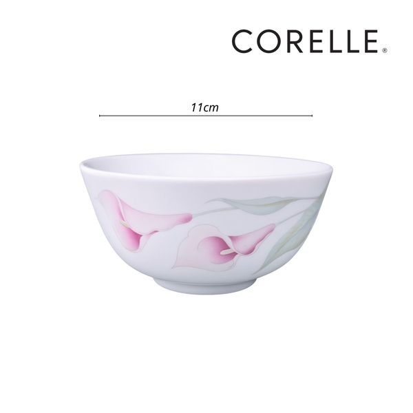 Bộ 10 Chén cơm có chân Corelle 409-LV-LP, hoa văn LilyVille