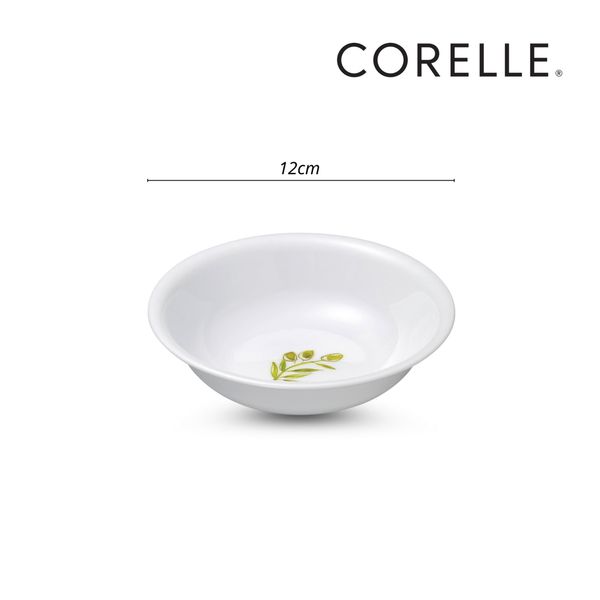 Bộ 10 Chén súp thủy tinh Corelle 410-OG-LP, hoa văn Olive Garden, 17cm, 290ml