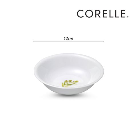 Bộ 10 Chén súp thủy tinh Corelle 410-OG-LP, hoa văn Olive Garden, 17cm, 290ml