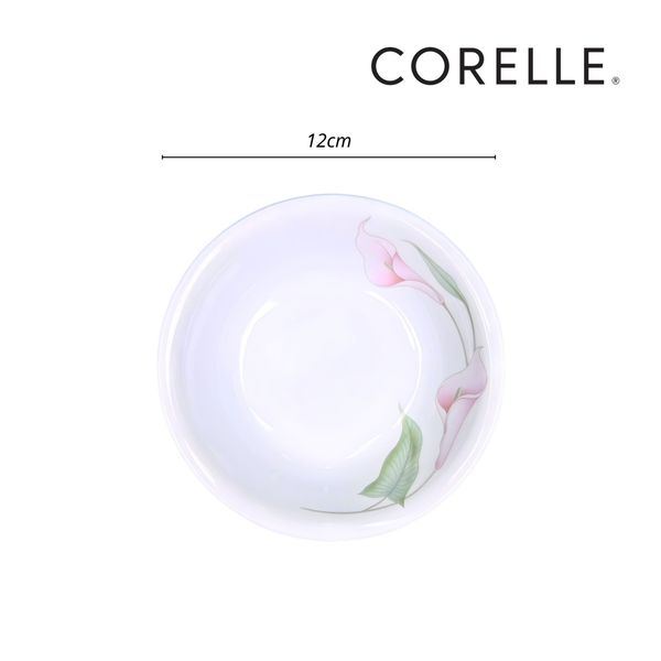 COMBO 4 - Chén súp thủy tinh Corelle 410-LV-LP, hoa văn LilyVille, 290ml - Made in USA