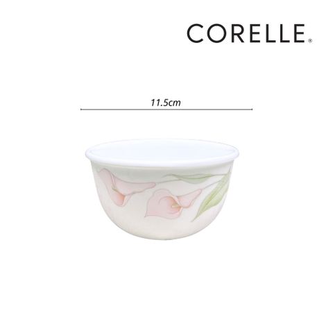 Bộ 10 Chén cơm thủy tinh Corelle 411-LV-LP, hoa văn LilyVille, 325ml