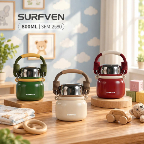 Bình ủ cháo giữ nhiệt SURFVEN SFM-2580 800ML