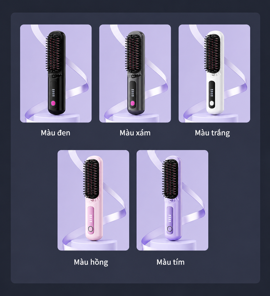 Lược duỗi tóc PLQH-20