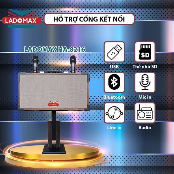 Loa Karaoke xách tay cao cấp HA-8216