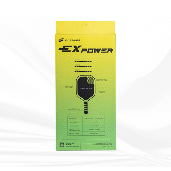 Bộ 2 vợt Pickleball Sport Series – ExPower Black (14mm)