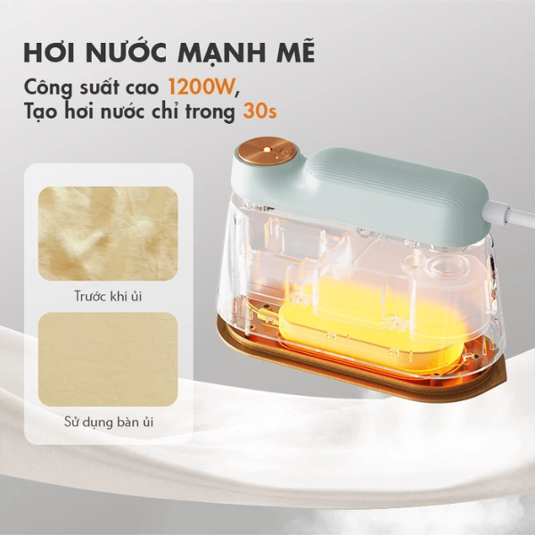 Bàn ủi hơi nước cầm tay HM-M01A
