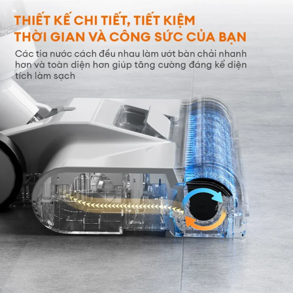 Máy hút bụi lau nhà Gaabor VCF8T-WH01A