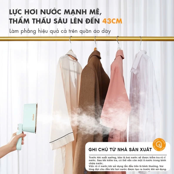 Bàn ủi hơi nước cầm tay HM-M01A